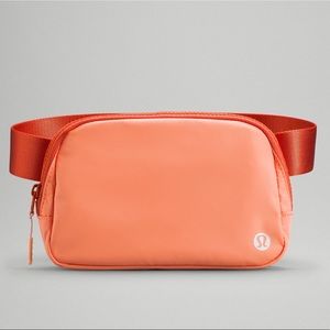 Rare Warm Coral Lululemon Belt Bag